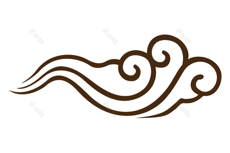 祥云图片,复古元素,中国风PNG,祥云图案免抠素材